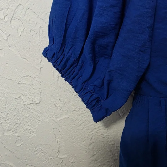 Nine West Blue Babydoll Top - Picture 2 of 9